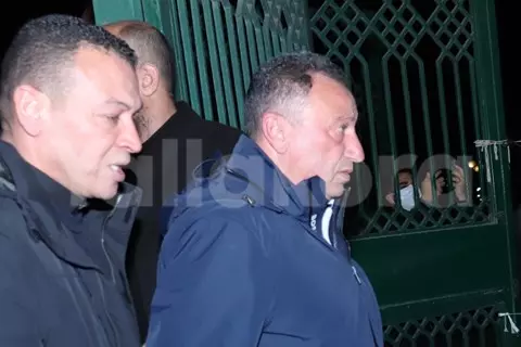 محمود الخطيب وأحمد شوبير يحضران عزاء شقيق أحمد السبكي (صور)